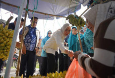 Kunjungan Pemkab OKI Gelar Operasi Pasar Murah