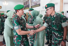 59 Perwira Naik Pangkat, Pangdam II/Swj Tekankan Profesionalisme dan Integritas