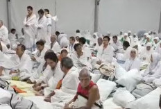 Jemaah Haji Kloter 1 Asal Oku Timur Berada di Tenda Arofah 