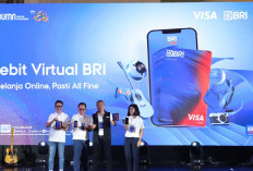 BRI dan Visa Luncurkan Debit Virtual