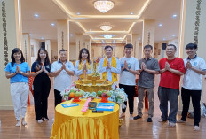 Sambut Waisak 2569/2025, Pusdiklat Buddhayana Sriwijaya Palembang  Gelar Yifo, 
