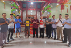 Ketum MATAKIN Budi Santoso Tanuwibowo  Kunjungi Kelenteng MAKIN Liong Hap Bio Palembang
