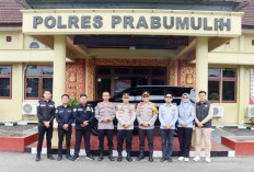 Operasi Mantap Praja 2024, Kasubbdit Humas Polda Sumsel Monitoring Polres Prabumulih