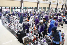 5.517 Jemaah Haji Debarkasi Palembang Tiba di Tanah Air, 22 Meninggal dan 7 Masih Dirawat