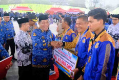 Peringatan HUT Korpri ke-54 dan HUT PGRI ke-80, Muba Siap Berkarya