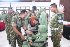 HUT Ke-45 Korem 044/Gapo, Danrem: Momentum Evaluasi dan Perkuat Pengabdian kepada Bangsa