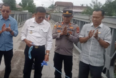Akhirnya Jembatan Bailey Muaradua di Resmikan