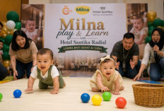 Hotel Santika Radial Palembang Gelar Lomba Bayi Sehat & Ceria Bersama Milna