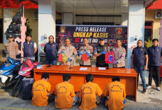 Polres OKU Timur Ungkap 4 Pelaku 3C