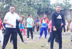 Senam Sehat Bersama Dipusatkan di Stadion Talang Jimar