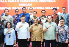 Pemprov Sumsel dan Badan Karantina Indonesia Perkuat Kolaborasi