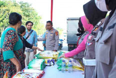 Polres OKI Gelar Pasar Murah 2,5 Ton Beras