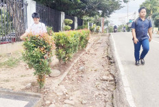 Siring di Depan kampus FKIP UNSRI Srijaya Tertutup
