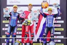 Pebalap AHRT Fadillah Arbi Aditama, Race Pertama Naik Podium Kibarkan Bendera Merah Putih di Sepang