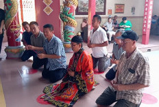 Kelenteng  Wie Ceng Keng Palembang Gelar Ritual Akhir Tahun