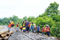 KAI Divre III Palembang Fokus Amankan 32 Titik Rawan Bencana