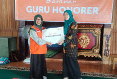 Rumah Zakat Sumsel Bantu Puluhan Guru Honorer di Kenten Laut Banyuasin