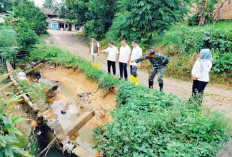 Tanah Longsor di Talang Jawa PALI, Dua Rumah Terancam Ambruk
