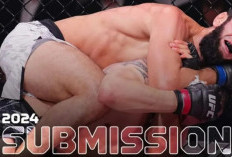 Chimaev  Catatkan Submission Terbaik UFC 2024 Saat Kalahkan Whittaker