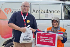 Tebar Kebaikan Berbagi Sembako, Bank OCBC Syariah Palembang Gandeng Rumah Zakat