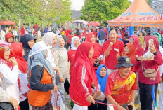 Hj Ngesti Senam di Sukajadi, H Arlan Gelar Prabu Fun Run 2024