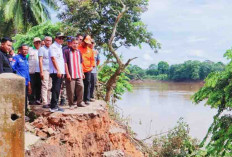 Wabup Muba: Jalan Longsor Desa Kasmaran segera Diperbaiki