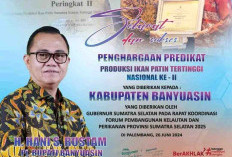 Banyuasin Raih Penghargaan Predikat Produksi Ikan Patin Tertinggi Nasional