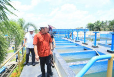 Tanggapi Keluhan Air Bersih, Gubernur Sumsel Tinjau PT TSM