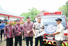 Bantuan Mobil Damkar, Musnahkan Arsip Berusia 10 Tahun