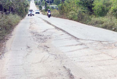 Terjadi Perbedaaan Pembatas Badan Jalan di Lebung Permai