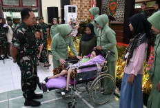 Danrem 044/Gapo Sambangi Prajurit di Lubuk Linggau