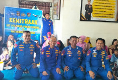 Tingkatkan Kemitraan, Dit Polairud Polda Sumsel Berikan Binluh bagi Masyarakat Pesisir Desa Bunga Karang
