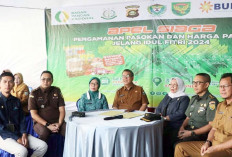 Pj Bupati  Muara Enim Pastikan Pasokan dan Harga Pangan Aman