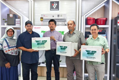 Sharp Perkenalkan Slogan Global Baru, Salurkan Bantuan bagi Korban Banjir di Sumatra