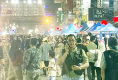 Diresmikan Car Free Night di Pedestrian Atmo Ramai