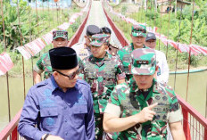 Resmi Difungsikan, Jembatan Gantung Garuda Pangkas Jarak dan Dongkrak Ekonomi Warga