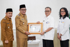 Muba Terima Penghargaan Penyalur Dana Desa Terbaik 