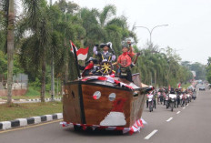 Pawai Karnaval Yonif 147/ KGJ Meriahkan HUT RI ke-79