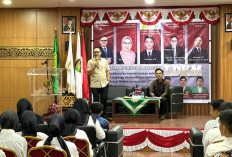Wakil Ketua DPRD Pali Firdaus Hasbullah Edukasi Mahasiswa FH UMP TentangTokoh Muhammadiyah