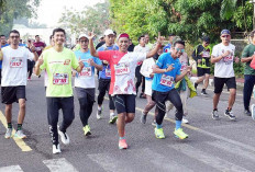 Semangat di Hari Libur, Pekerja Kilang Pertamina Plaju Ikut Fun Duathlon