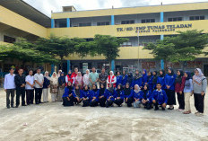 Ketua PMI Palembang Dewi Sastrani Ratu Dewa  Tinjau Langsung Baksos Donor Darah di Yayasan Tunas Teladan 