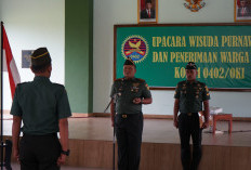 Dandim 0402/OKI Pimpin Langsung Upacara Wisuda Purnawira