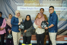 PTBA Kolaborasikan Bantuan Pangan dan Edukasi Gizi Pola Makan Sehat