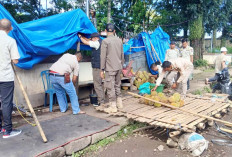 Lapak Pedagang di Trotoar Jalan Pagaralam Ditertibkan