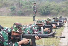 Uji Kemampuan Prajurit, Pendam II/Swj Latihan Menembak Senjata Ringan