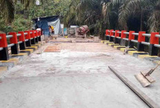 Jembatan Penghubung Sepanjang 8 Meter di Desa Sukoharjo Rampung