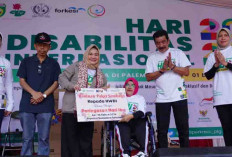 Pj Ketua TP PKK Sumsel Hadiri Peringatan HDI 2024