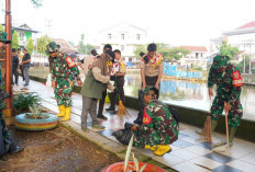 Antisipasi Banjir, Gelar Karya Bakti di Jantung Kota Palembang