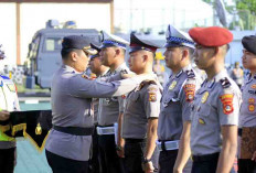 54 Personel Polres OKUT Naik Pangkat