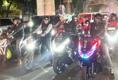 Astra Motor Sumsel Bersama Komunitas Honda Rasakan Sensasi Nocturnity Riding di Palembang